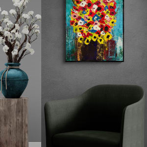 NOSEGAY by louie . rochon . fine . art 
