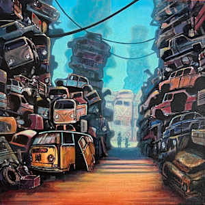 Glow - Picture Book Illustration - pg 10 by Ross Morgan, Image 1.