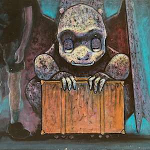The Gargoyle - Picture Book Illustration - pg 13 by Ross Morgan, Image 1.