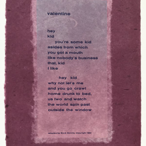 Valentine by Buck Downs
