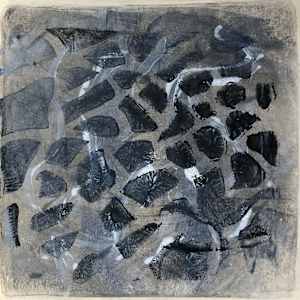 Craquelure Magnified I by Rosemary Fallon