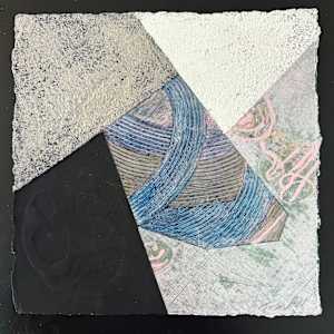 Crossing Lines Cold and Warm by Lisa Hill