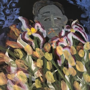 Abe Alive Among Lillies by Joyce J. Scott