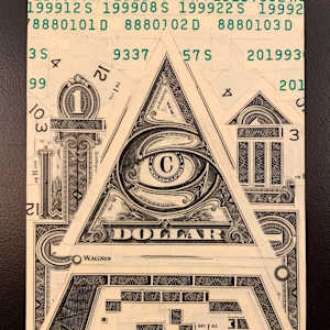 Currency Collages by Mark Wagner, Image 1.