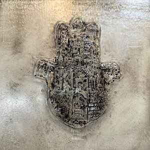 An ancient Hamsa by Trish Kent