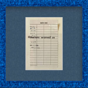 Librarians Warned Us by Amanda Levendowski