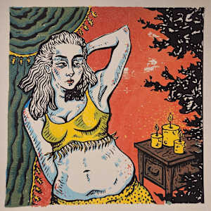 Green Tinged Dreams, Version 1 by Trinity Pote