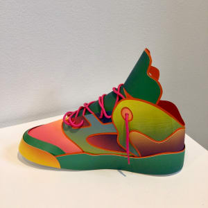 Shoe Collaboration with Andy Yoder by Gail Shaw-Clemons 