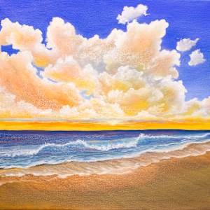 Vibrant Sea by Victoria Maxwell