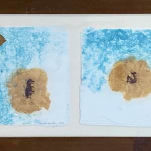 One Plus One - Roses & Leaf by Yvette Grutter, Image 2.