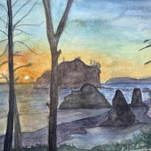 Ruby Beach by Dee Elle