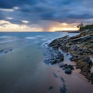 Peña Vieja - Distant Morning Storm by Juan Matorras