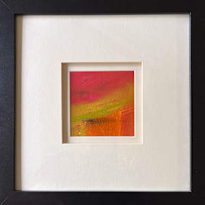 Cold Wax Small 2 by Barbara Talbott, Image 2.