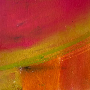 Cold Wax Small 2 by Barbara Talbott