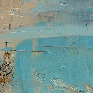 Cold Wax Small 3 by Barbara Talbott