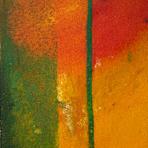 Cold Wax Small 5 by Barbara Talbott, Image 1.