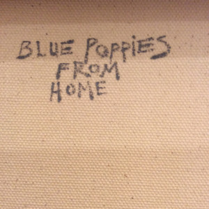 Blue Poppies from Home by Karen Tusinski 