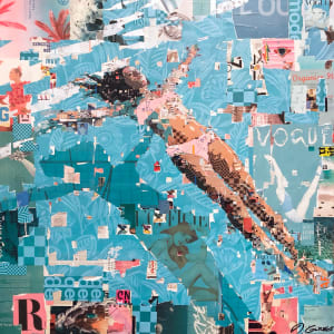 Sea of Tranquility, Pink by Derek Gores