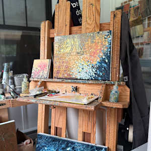 Lachesis and Clotho (Mapping the Lifelines) by Elena Behrakis 