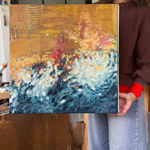 Lachesis At Work (Moirai) by Elena Behrakis 