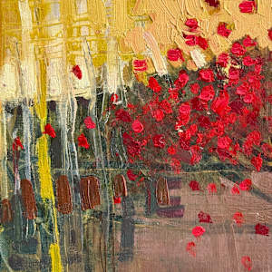 White Picket Fence (Lifelines and Glimmers) by Elena Behrakis 