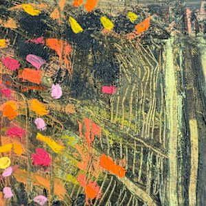 And Away She Goes (Carnival At Night In Cascais) by Elena Behrakis 