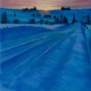 Blue Country Road by Alan Douglas Ray