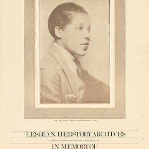 ["Black & Queer" Exhibit Collection] LESBIAN HERSTORY ARCHIVES by Aenjai Graphics