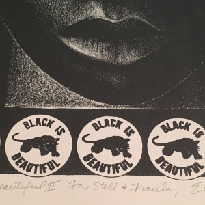 Black is Beautiful II by Elizabeth Catlett 