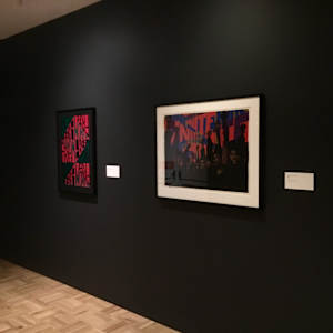 [Exhibit Collection] WOMEN FREE ANGELA by Faith Ringgold  Image: Featured in ALL POWER TO THE PEOPLE: Black Panthers at 50 exhibit, Oakland Museum of CA, 10/8/16 - 2/26/17