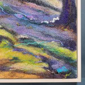 Limen by Steph Jansen  Image: 'Limen', bottom right corner detail with frame