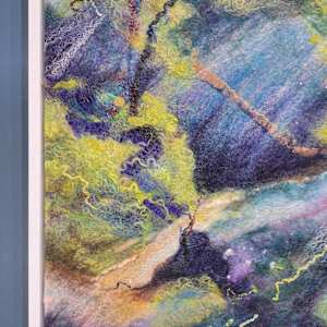 Reverie by Steph Jansen  Image: 'Reverie', left hand detail with frame