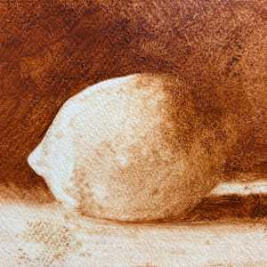 Lemon / Burnt SIenna by Martha Lee Turner, Image 1.