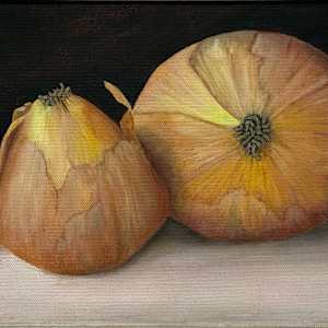 Two Onions by Martha Lee Turner
