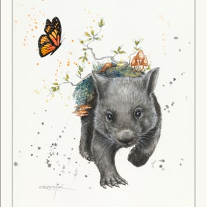 From the Ashes - Wombat by Lynette Orzlowski