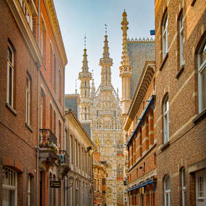Leuven Town Hall, Belgium by David Whited