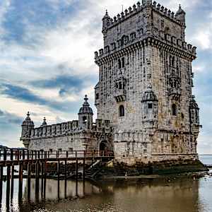 Belem Tower, Lisbon Portugal by David Whited