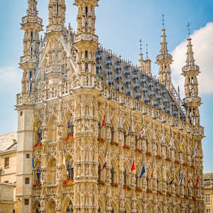 Leuven Town Hall, Leuven, Belgium by David Whited