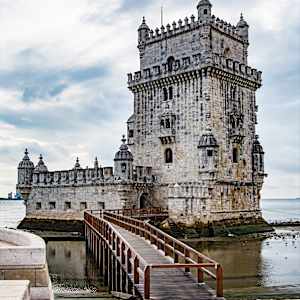 Belem Tower, Lisbon Portugal by David Whited