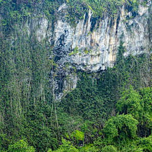 Volcanic crater, Santa Cruz Island, Galapagos by David Whited, Image 1.