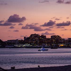 Port of Cabo San Lucas at Dusk, Cabo, Mexico by David Whited, Image 1.