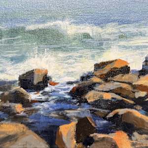 Bass Rocks, Cape Ann by Kristin K Hosbein, Image 1.