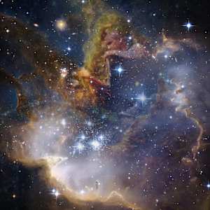 The Song That Made The Stars Triptych by Tashina Marie  Image: middle panel