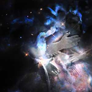 The Song That Made The Stars Triptych by Tashina Marie  Image: left panel