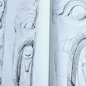 Sketch Book I, page 54a, 55 by Chris James Cooper