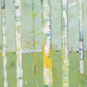 "Spring Birches"  Image: Original mixed media abstract oil painting by Stevenjohn McHugh titled "Spring Birches". Measures 15.5" x 11.5" x 1.5. Framed size is 16.25" x 12.25 x 2.5". Mixed media with oil stick, marker, oil, graphite, charcoal and cold wax on Arches oil paper glued on wood panel with PH balance glue. Side of wood cradle (solid wood) is varished natural. Signed on front and back. Framed is a vanished gallery frame solid wood. Shipping included in the U.S. Shop at www.stevemchughart.com #madelineisland #stevemchughart.com #bayfieldwi #apostleislands #wisconsinartist #mixedmedia #modernart #contemporaryart #painting #contemporarypainter #paintstudio #artgallery #fineart #abstractart #artcollector #originalart #contemporaryartwork #studio #artgallery #artcollector #artadvisor #artcurator #abstraction #abstractart #abstractpainting #artcollector #artistoninstagram #stevenjohnmchugh #Aninhinabewakilands #artistinthewoods #lakegitchegumee