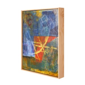 "ARTifact #78" by Steven McHugh  Image: Original mixed media abstract oil painting by Stevenjohn McHugh titled "ARTifact #78". Measures 19.25" x 15.25" x 1.5. Framed size is 20 x 16" x 2.5". Mixed media with oil stick, marker, oil, graphite, charcoal and cold wax on Arches oil paper glued on wood panel with PH balance glue. Side of wood cradle (solid wood) is varished natural. Signed on front and back. Framed is a vanished gallery frame solid wood. Shipping included in the U.S. Shop at www.stevemchughart.com #madelineisland #stevemchughart.com #bayfieldwi #apostleislands #wisconsinartist #mixedmedia #modernart #contemporaryart #painting #contemporarypainter #paintstudio #artgallery #fineart #abstractart #artcollector #originalart #contemporaryartwork #studio #artgallery #artcollector #artadvisor #artcurator #abstraction #abstractart #abstractpainting #artcollector #artistoninstagram #stevenjohnmchugh #Aninhinabewakilands #artistinthewoods #lakegitchegumee