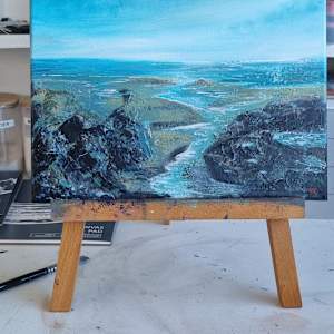 Textured Seascape 2 by Debi Garrett, Image 1.