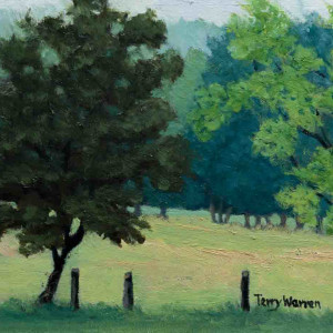 Rainy Day Greens by Terry Warren
