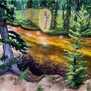 Calling at the River by Regina Allen, Image 1.